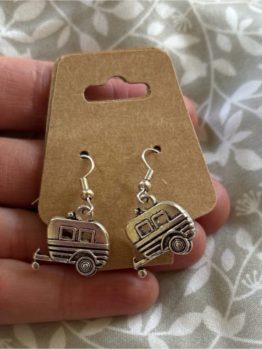 Camper Trailer Dangle Earrings